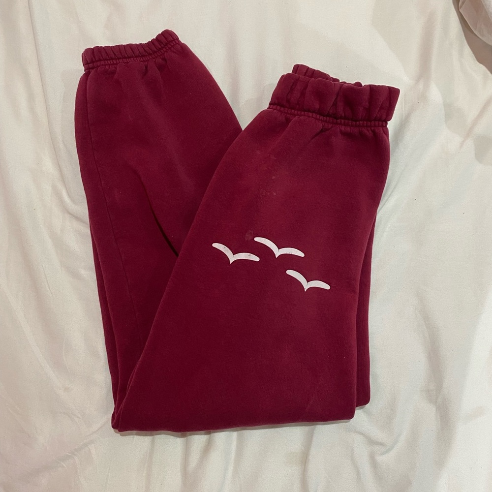 Maroon Lazy Pants